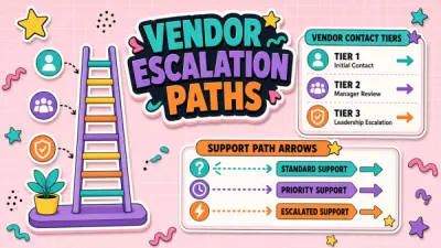 Documenting Vendor Escalation Paths for AI Tools