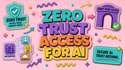 Zero Trust Access Model for AI Tools in Enterprises