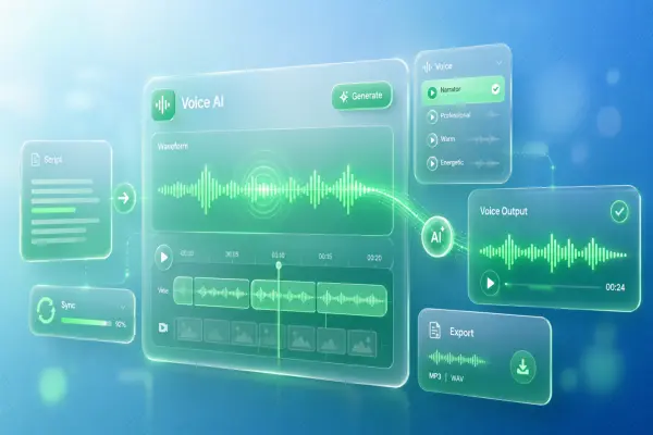 AI tools for video voice overs