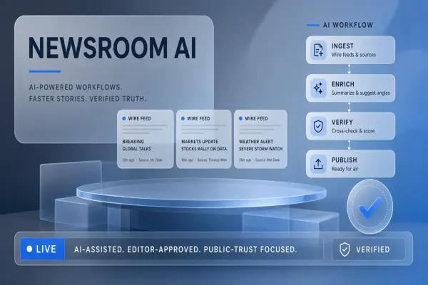 AI Tools in Broadcast Newsroom Workflows