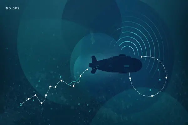 AI Underwater Robot Navigation Without GPS: SLAM in Murky Water
