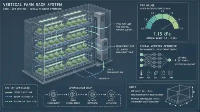AI Climate Control Optimization in Vertical Farms