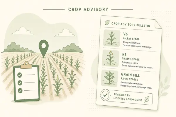 AI Workflow for Ag Retail: Crop Advisory Drafts From Field Notes