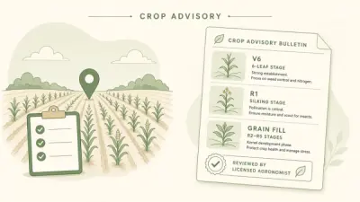 AI Workflow for Ag Retail: Crop Advisory Drafts From Field Notes