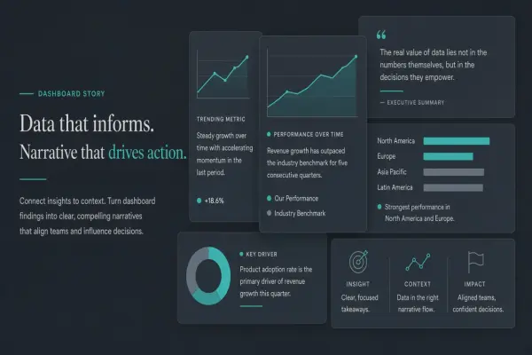 AI Workflow for BI Analysts: Dashboard Narratives