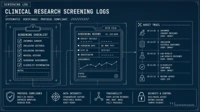 AI Workflow for Clinical Research Coordinators: Screening Logs