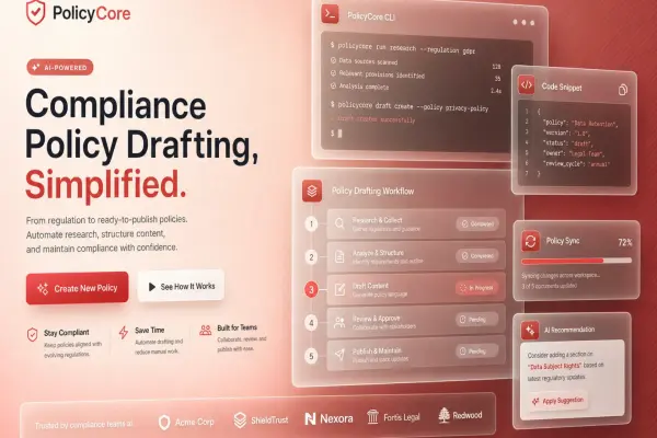 AI Workflow for Compliance Officers: Policy Drafting