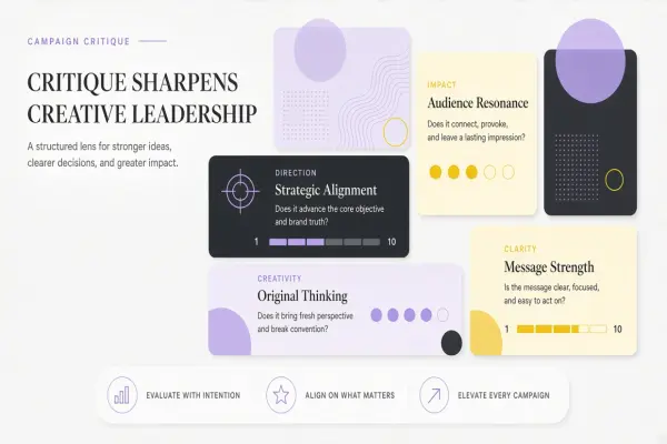 AI Workflow for Creative Directors: Campaign Critique Memos