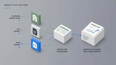AI Workflow for Turning Creator Analytics into Actionable Narratives