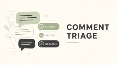 AI Workflow for Moderating and Replying to Creator Comments at Scale
