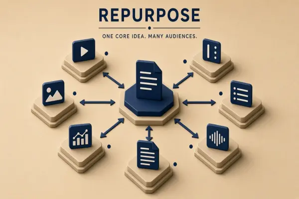 AI Workflow for Content Repurposing Across Platforms Without Duplication
