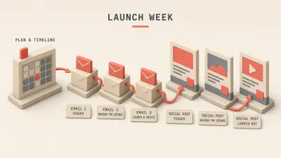 AI Workflow for Product Launch Email and Social Sequences