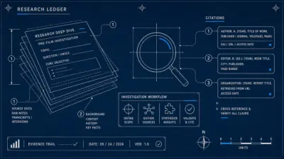 AI Workflow for Creator Research Deep Dives Before Filming