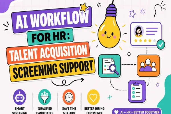 AI Workflow for HR: Talent Acquisition Screening Support