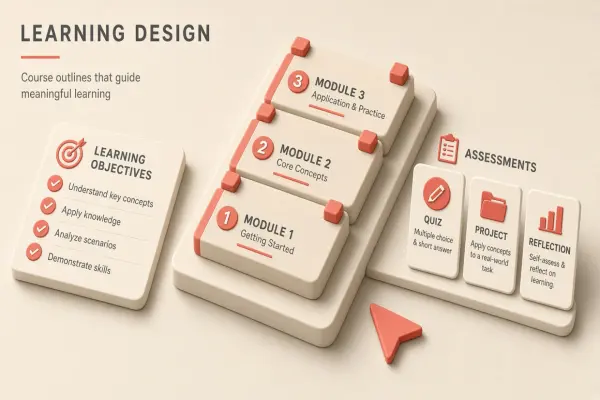 AI Workflow for Instructional Designers: Course Outlines