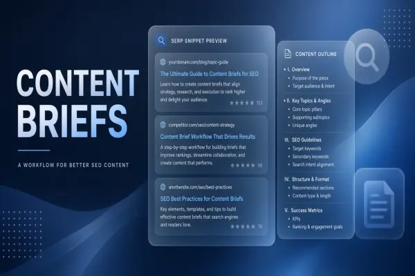 AI Workflow for SEO Specialists: Content Brief Creation