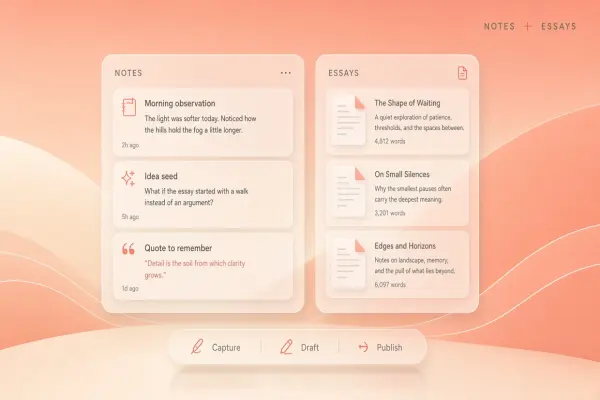 AI Workflow for Substack: Notes, Essays, and Subscriber-Only Drafts