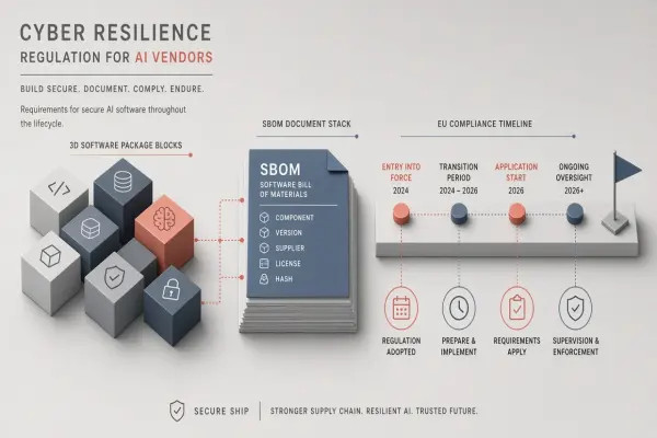 Cyber Resilience Act Enforcement: What AI Vendors Must Ship