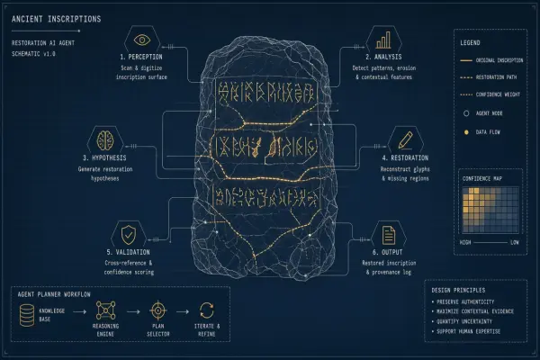 EpiAgent: Agent-Centric Restoration of Ancient Inscriptions Like Human Epigraphers