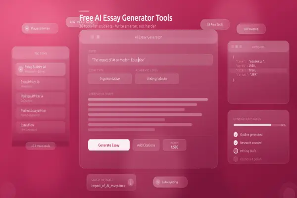 Free AI Essay Generator Tools for Students