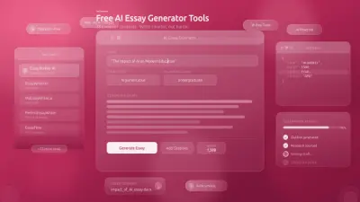 Free AI Essay Generator Tools for Students