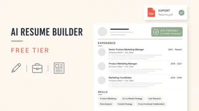 Free AI Resume Builders: Create a Tailored Resume for Free