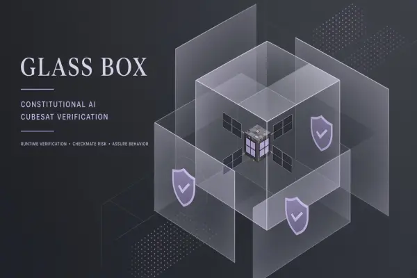 Glass Box Constitutional AI for CubeSat Safety Verification