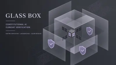Glass Box Constitutional AI for CubeSat Safety Verification