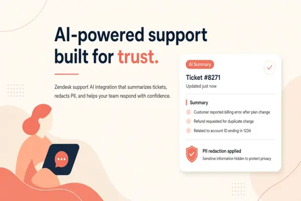 Integrating AI Tools With Zendesk Support