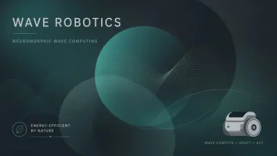 Neuromorphic Wave Computing for Robotics: Energy-Efficient Obstacle Avoidance