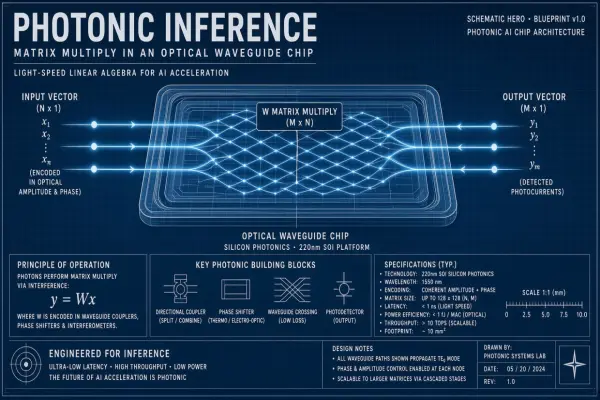 Photonic Chips for AI Inference: Light vs Electrons