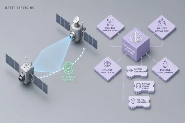 SpaceMind and On-Orbit Servicing AI Agents