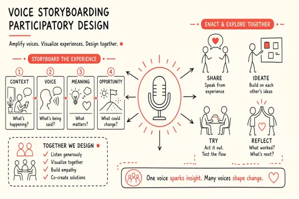 Speak2Scene: Voice-Based AI Storyboarding for Inclusive Participatory Design