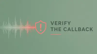 Voice Cloning Scam Defense Checklist for Families and CFOs