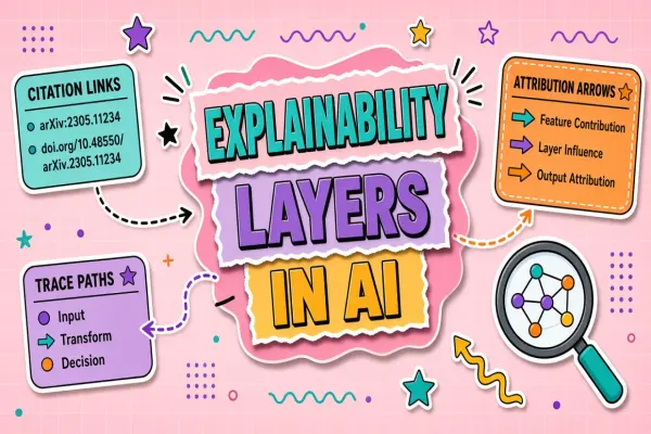 Explainability Layers in AI Tools: Attributions, Citations, and Traces