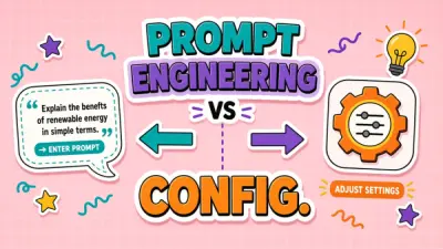 Prompt Engineering vs Product Configuration in AI Tools