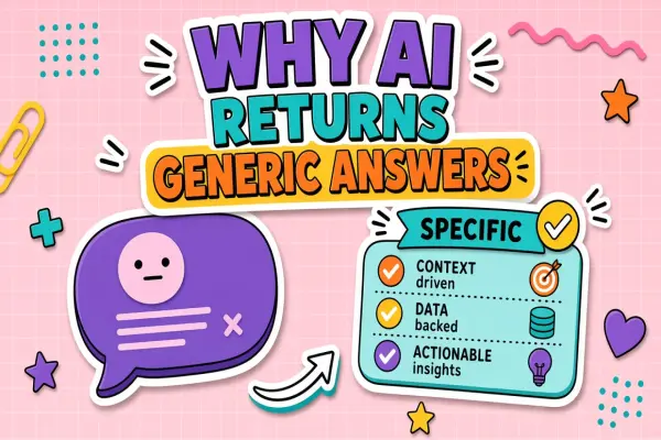 Why Your AI Tool Returns Generic Answers (and How to Fix It)