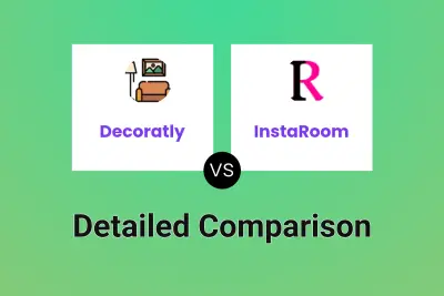 Decoratly vs InstaRoom Detailed comparison features, price