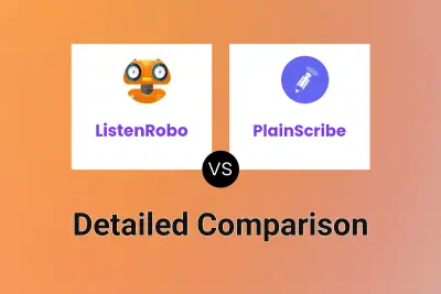 ListenRobo vs PlainScribe