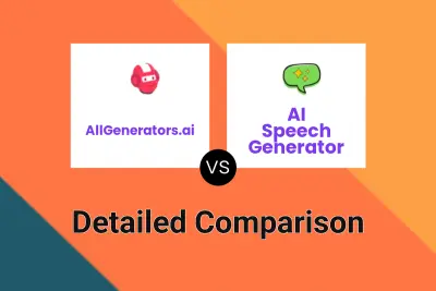 AllGenerators.ai vs AI Speech Generator