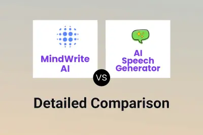 MindWrite AI vs AI Speech Generator