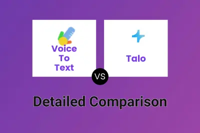 Voice To Text vs Talo