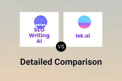 SEO Writing AI vs lek.ai