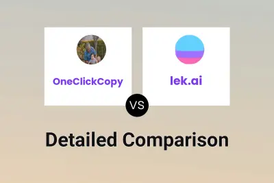 OneClickCopy vs lek.ai