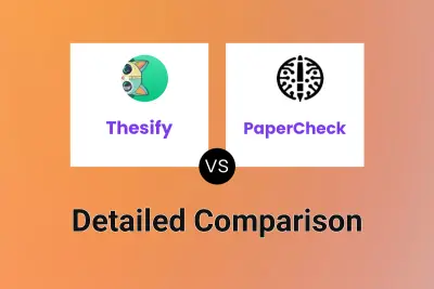 Thesify vs PaperCheck