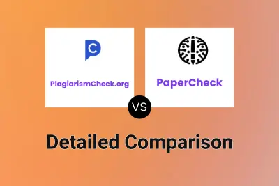 PlagiarismCheck.org vs PaperCheck