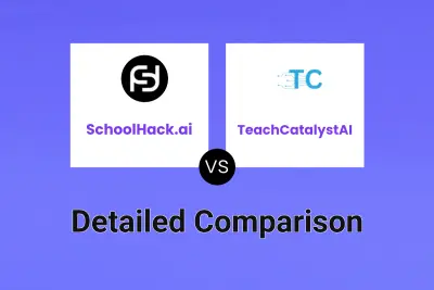 SchoolHack.ai vs TeachCatalystAI Detailed comparison features, price