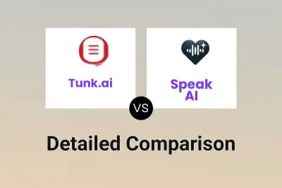 Tunk.ai vs Speak AI