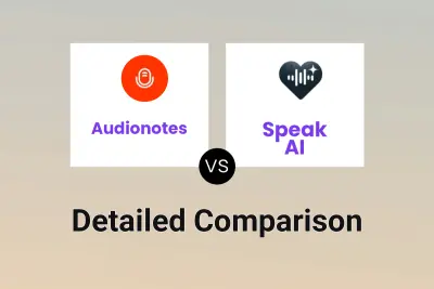 Audionotes vs Speak AI