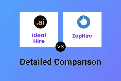 Ideal Hire vs ZapHire Detailed comparison features, price